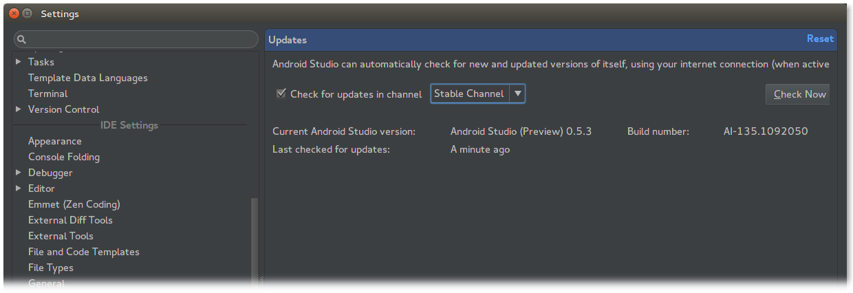 how to update android studio to 3.0 in ubuntu